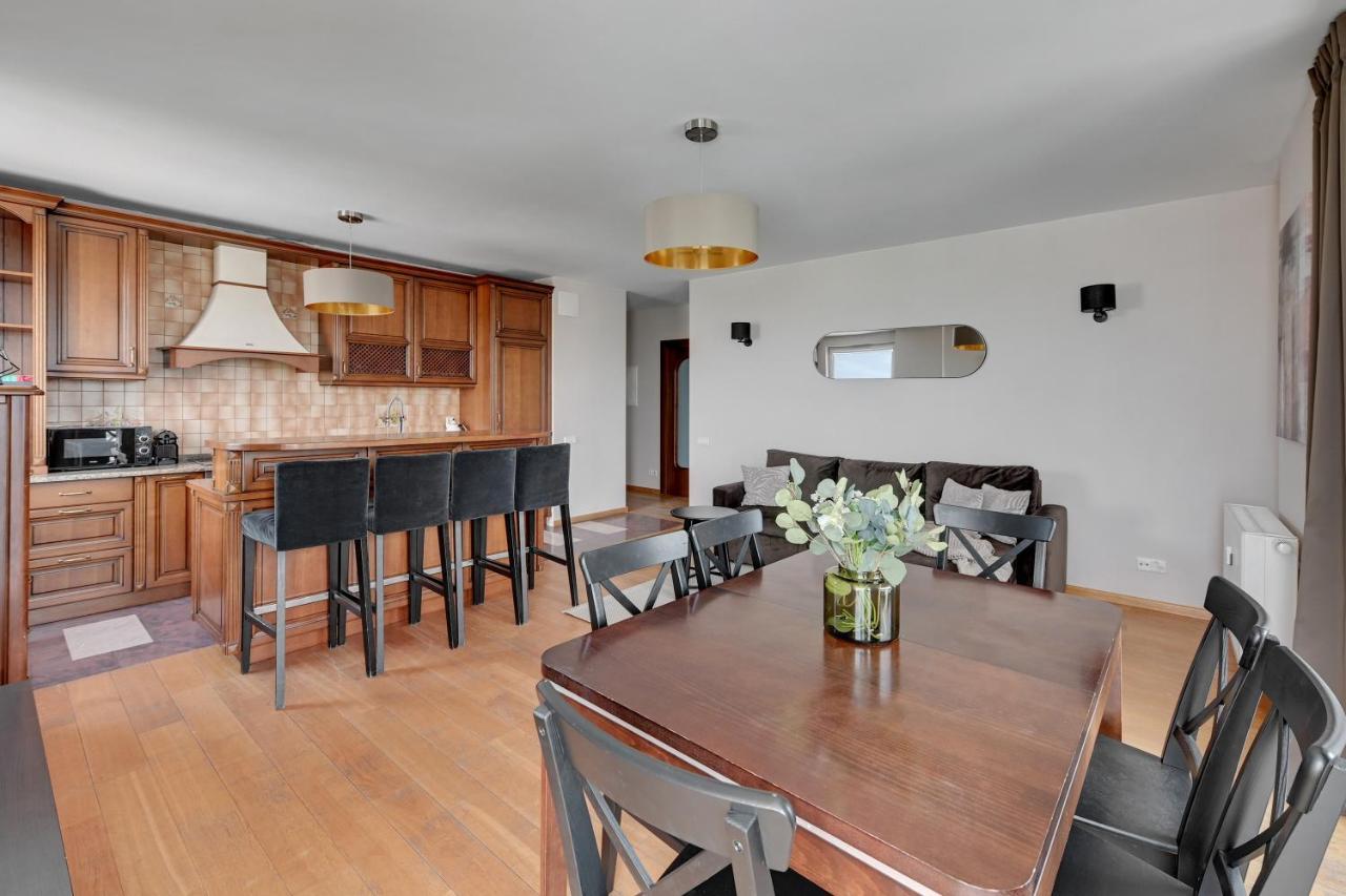 Top Floor Z Widokiem Na Morze By Downtown Apartments Gdańsk Kültér fotó