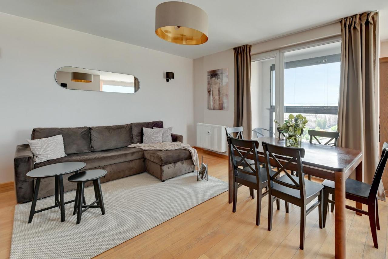 Top Floor Z Widokiem Na Morze By Downtown Apartments Gdańsk Kültér fotó