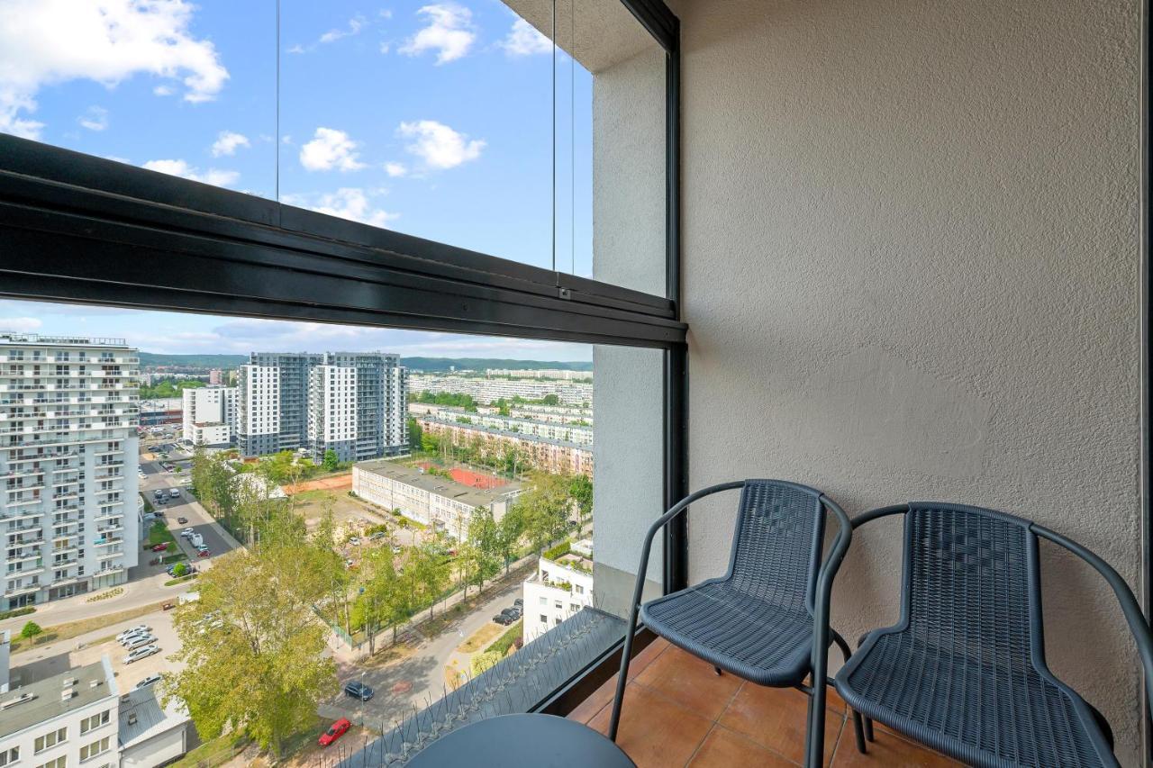 Top Floor Z Widokiem Na Morze By Downtown Apartments Gdańsk Kültér fotó